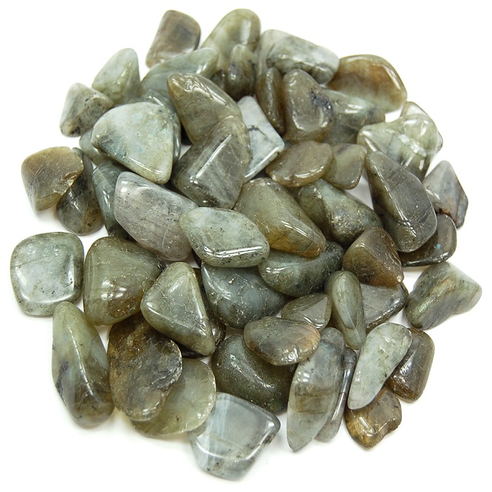 Λαμπραδορίτης - Labradorite 1-2cm Βότσαλα - Πέτρες (Tumblestones)